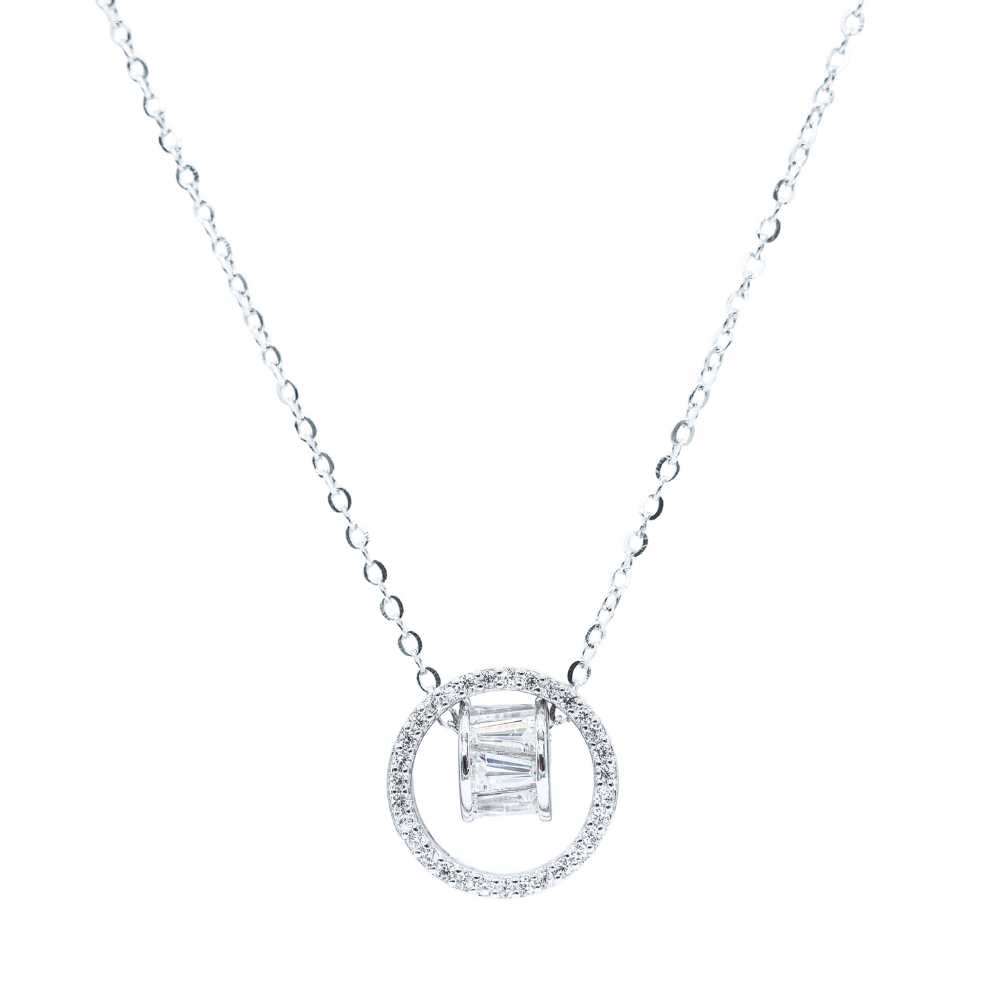 Luminous Circle Necklace