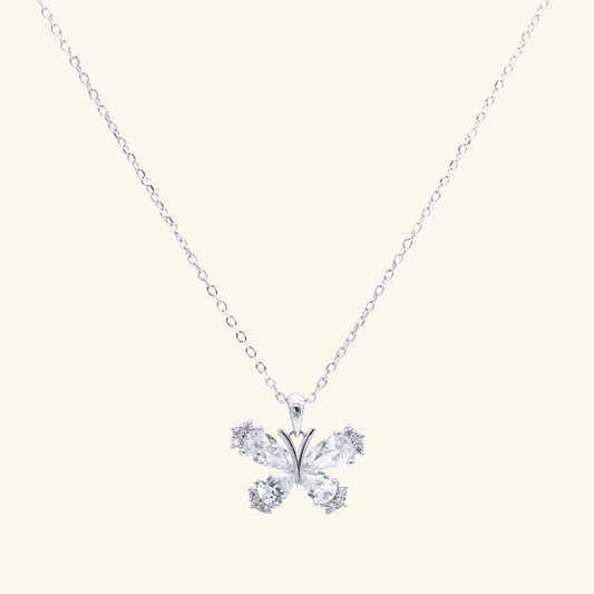 Butterfly Delight Pendant Necklace 蝴蝶之戀