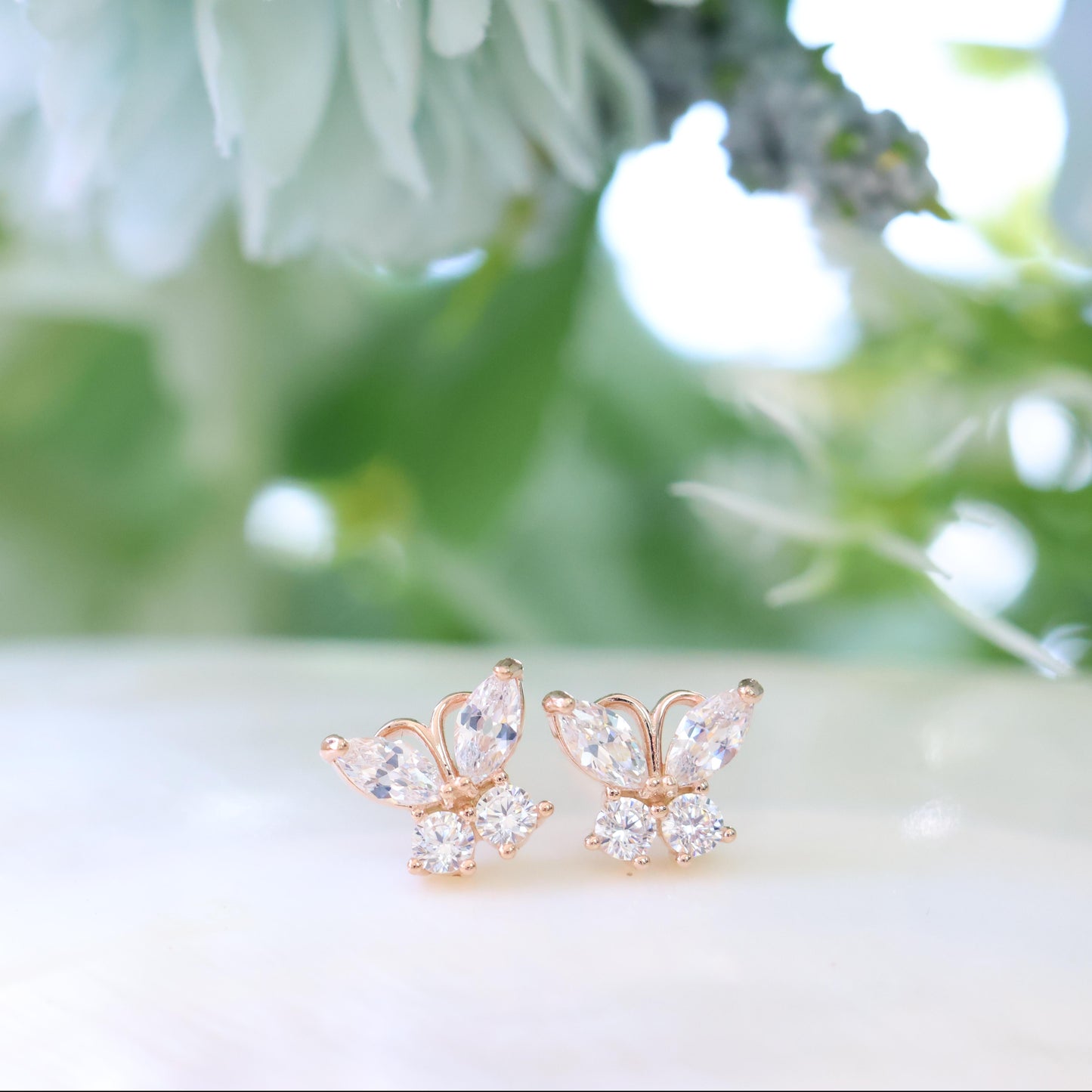 Luminous Flutter Earrings