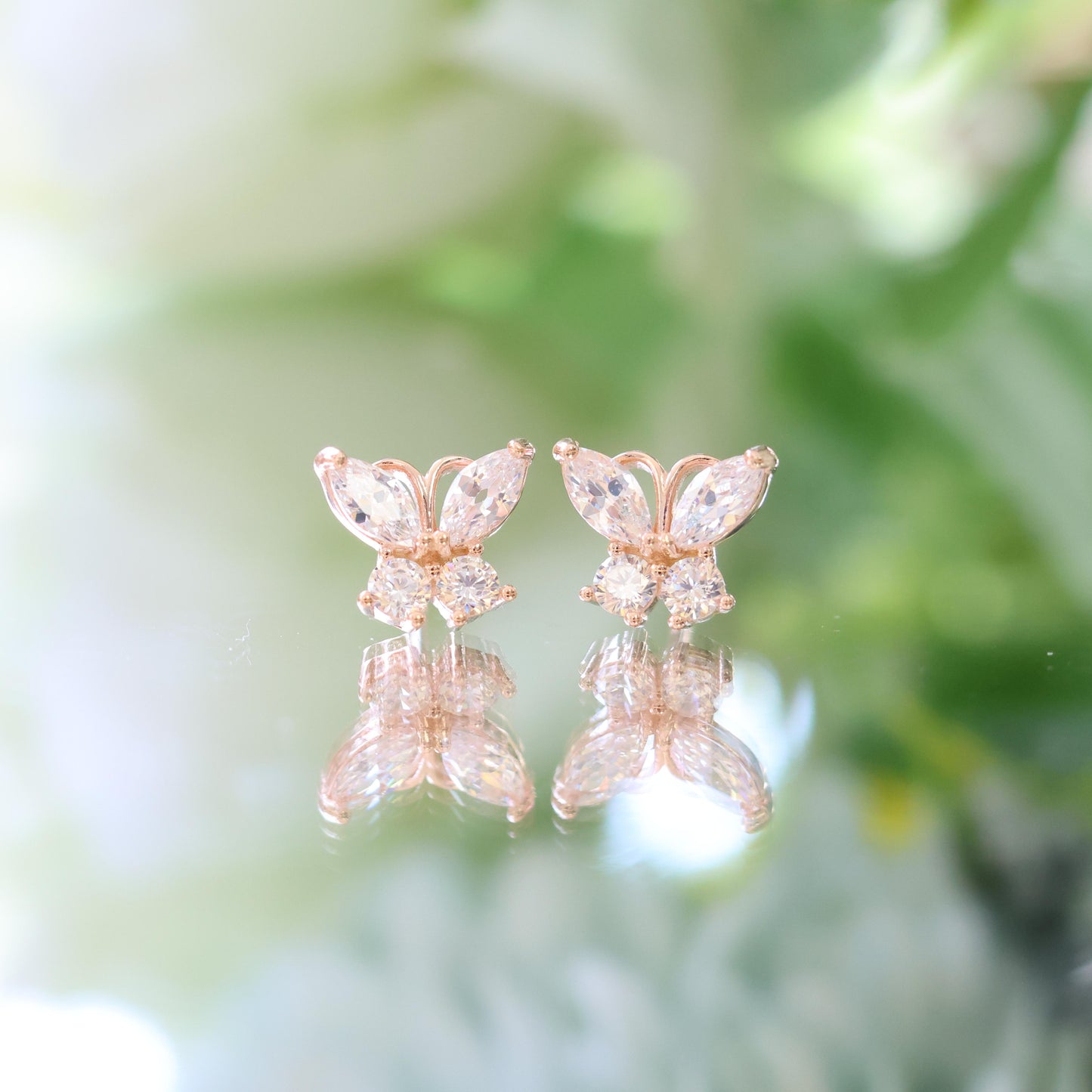 Luminous Flutter Earrings