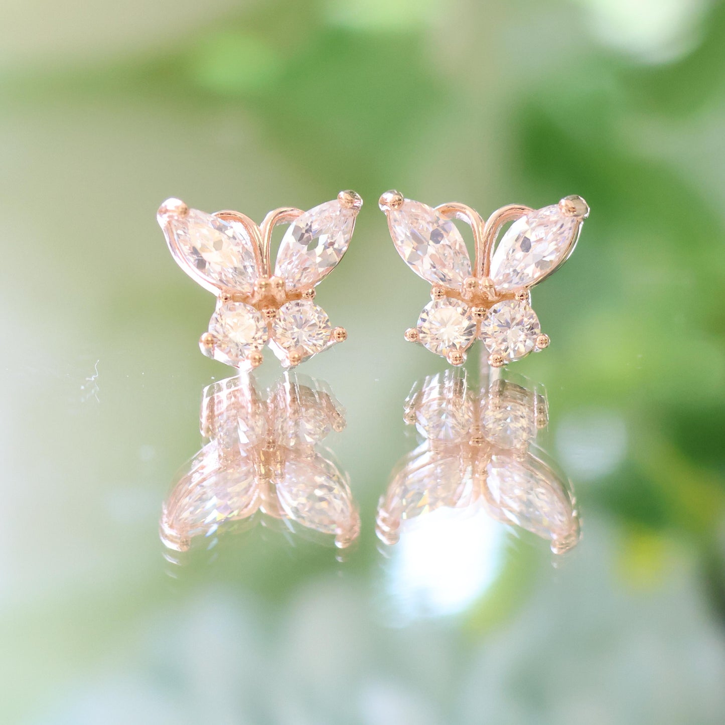 Luminous Flutter Earrings