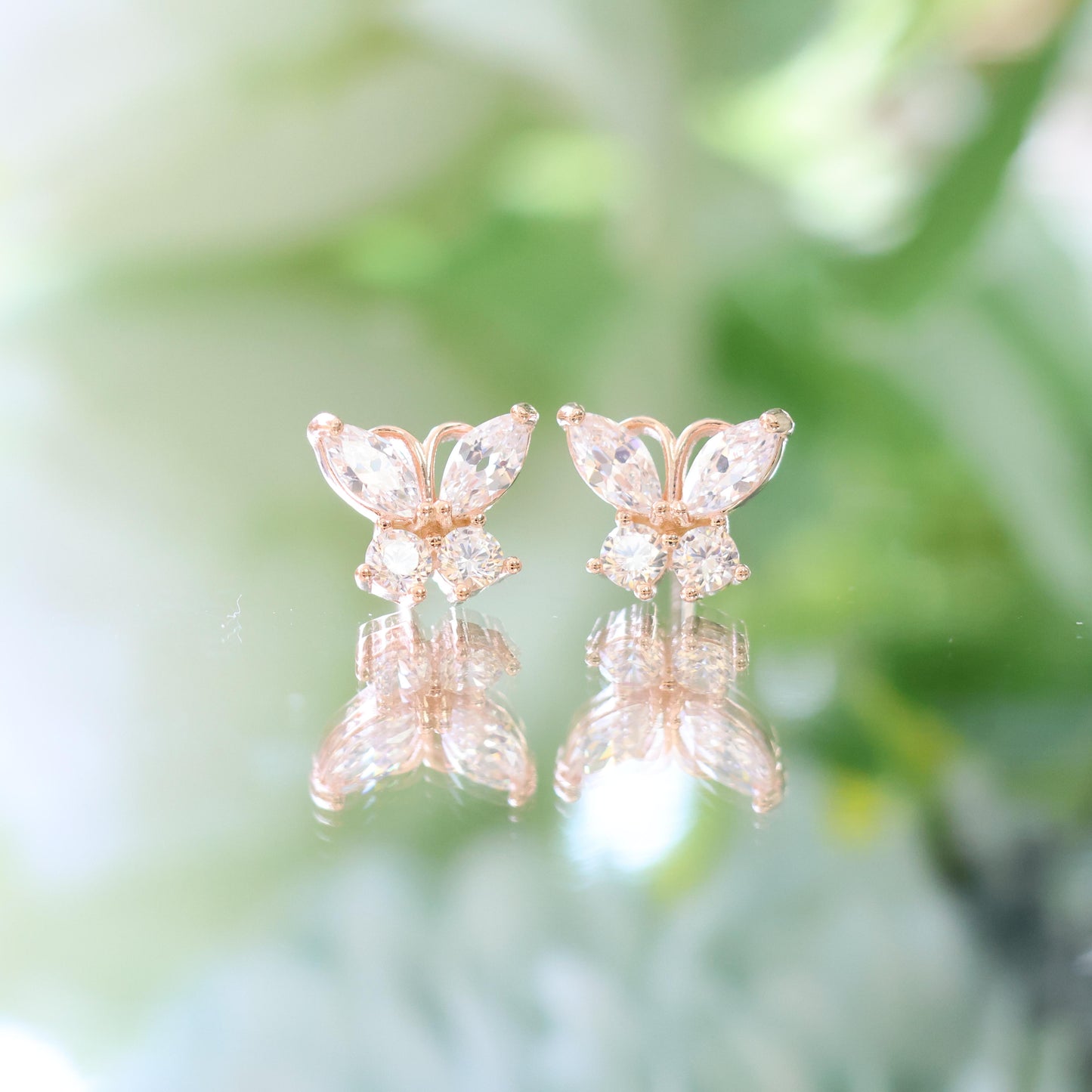 Luminous Flutter Earrings