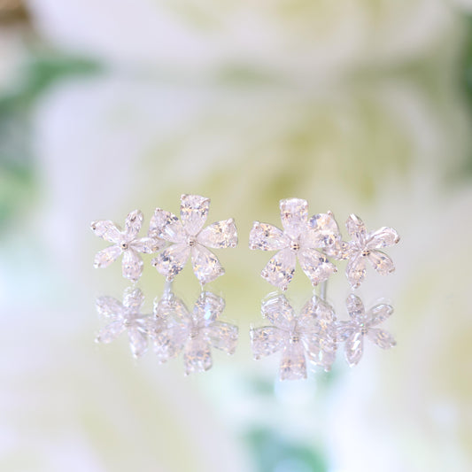 Floral Elegance Earrings 雙生花漾