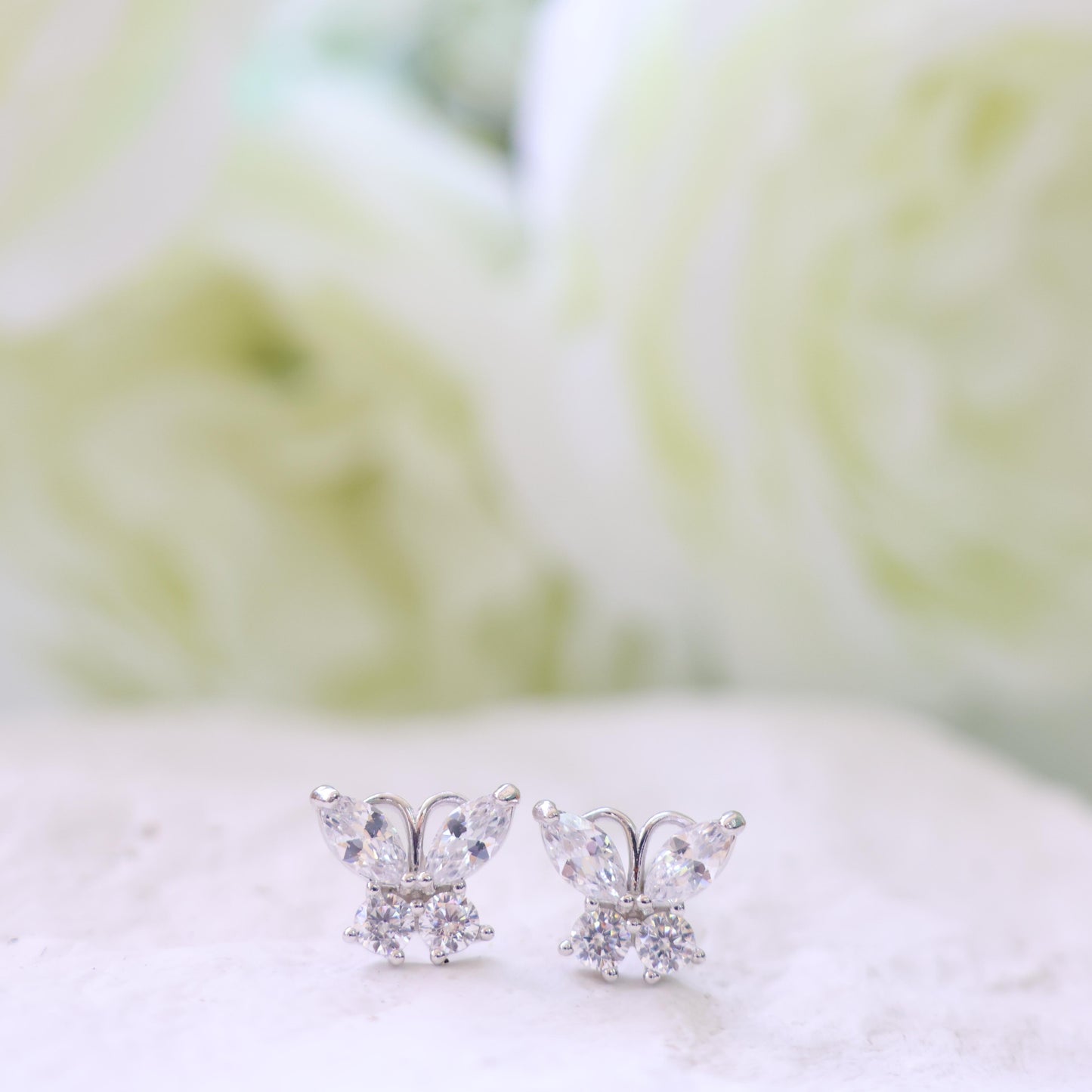 Luminous Flutter Earrings