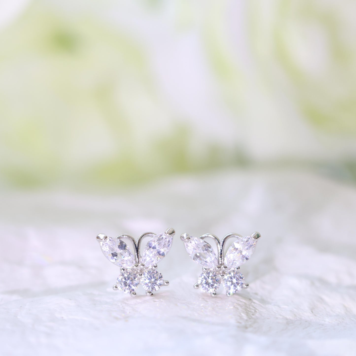 Luminous Flutter Earrings
