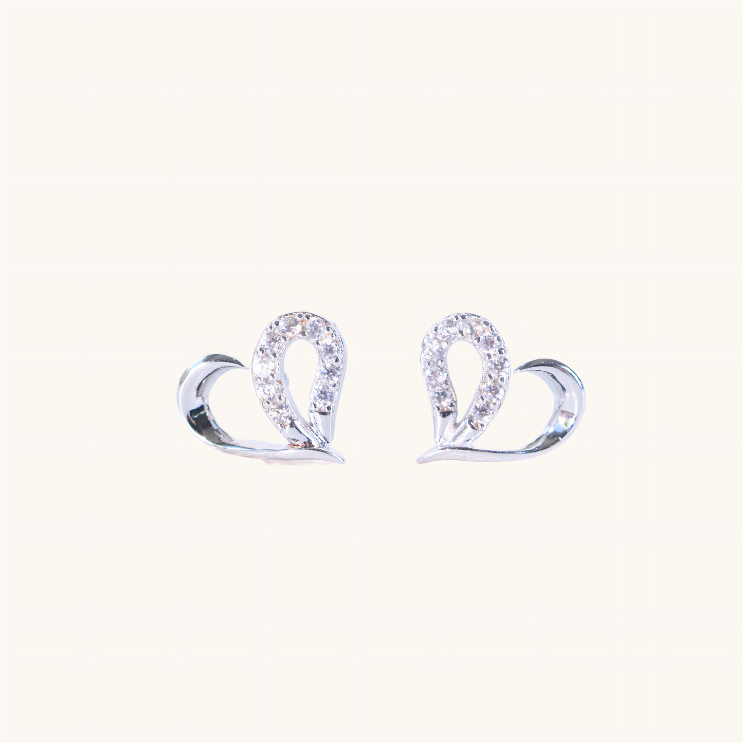 Heart Sparkle Earrings Heart Sparkle Earrings