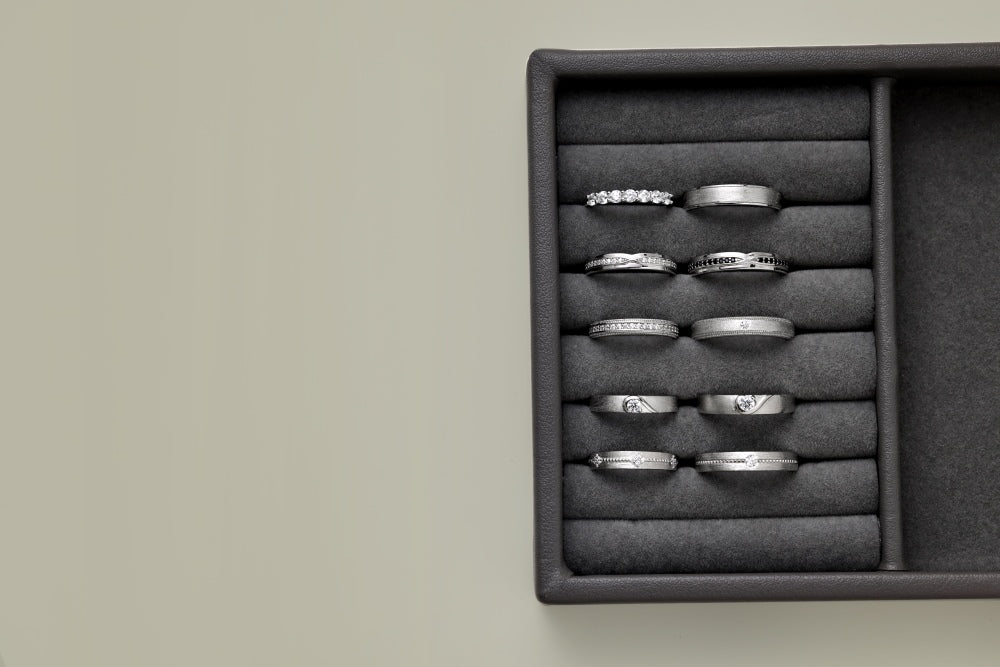 "Endless Love" Minimalist Couple Ring
