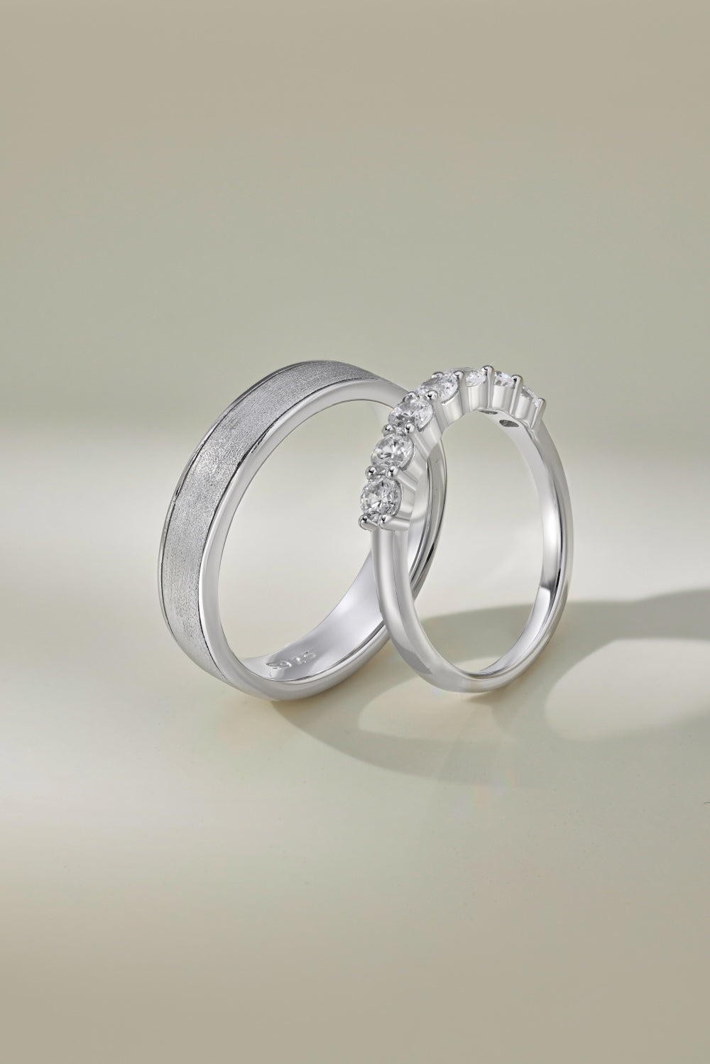"Endless Love" Minimalist Couple Ring