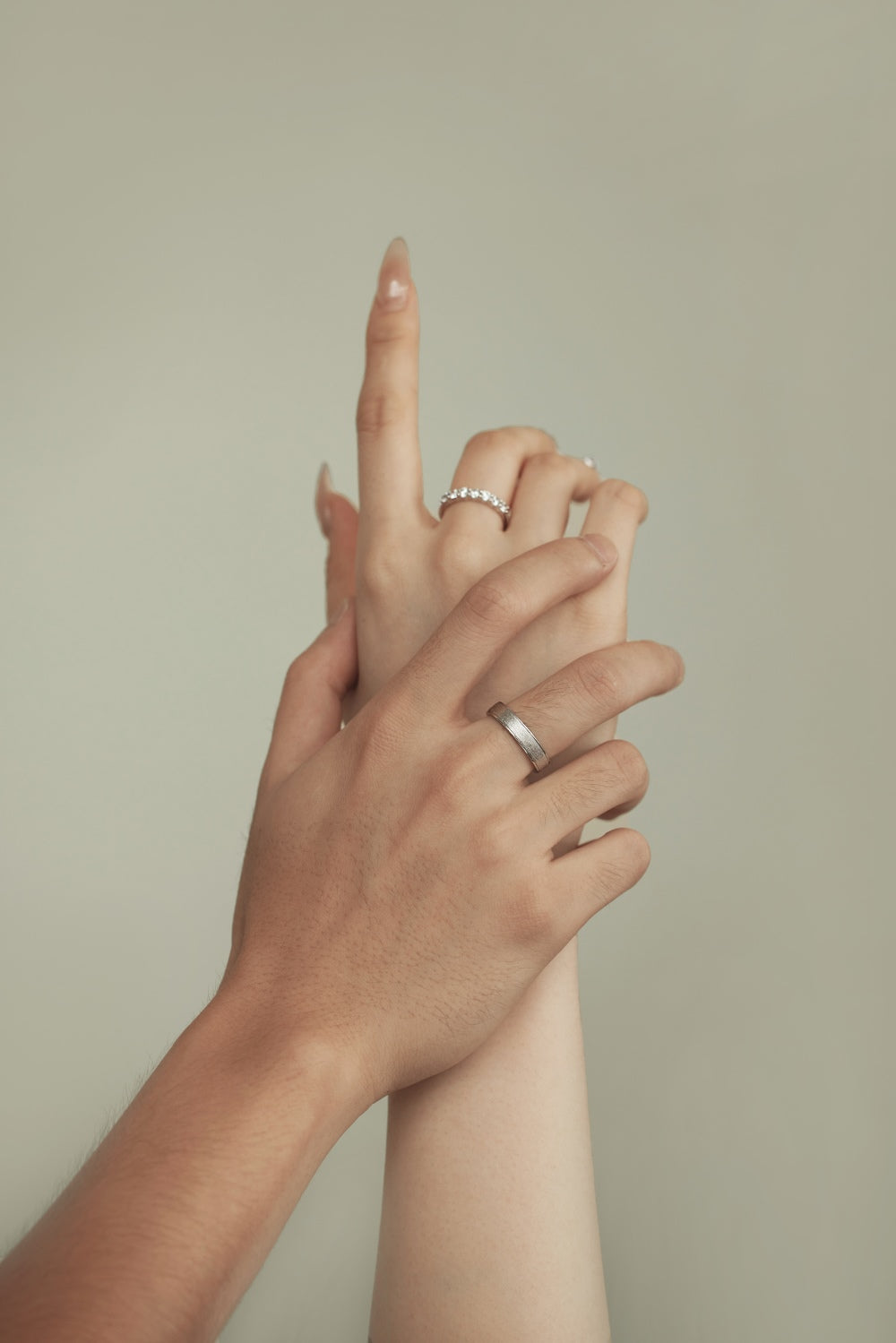 "Endless Love" Minimalist Couple Ring