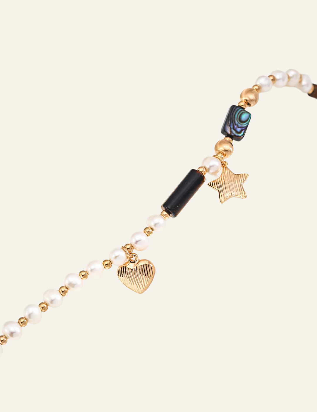 Étoile de Coeur Heart and Star Necklace