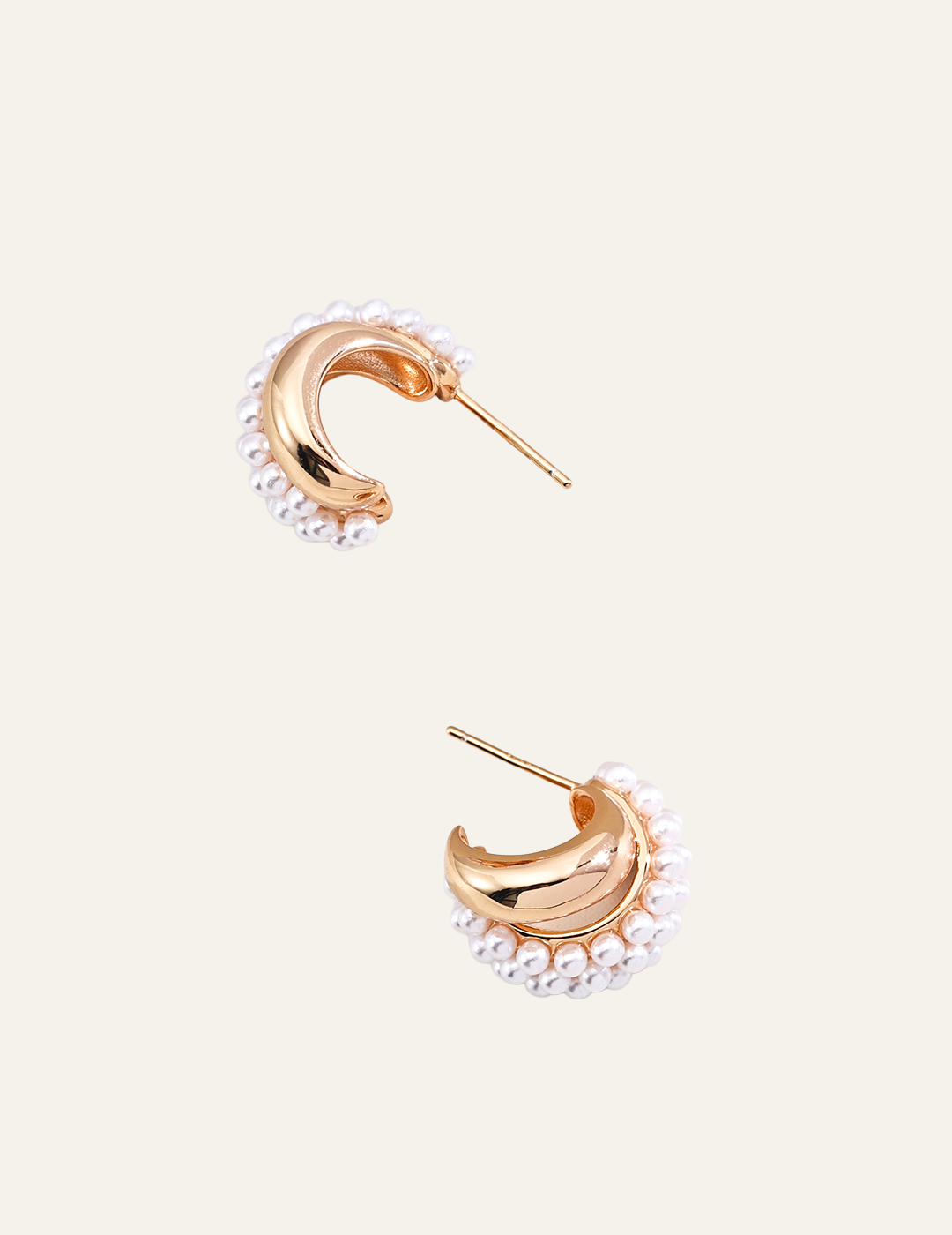 Luna Pearl Cascade Earrings