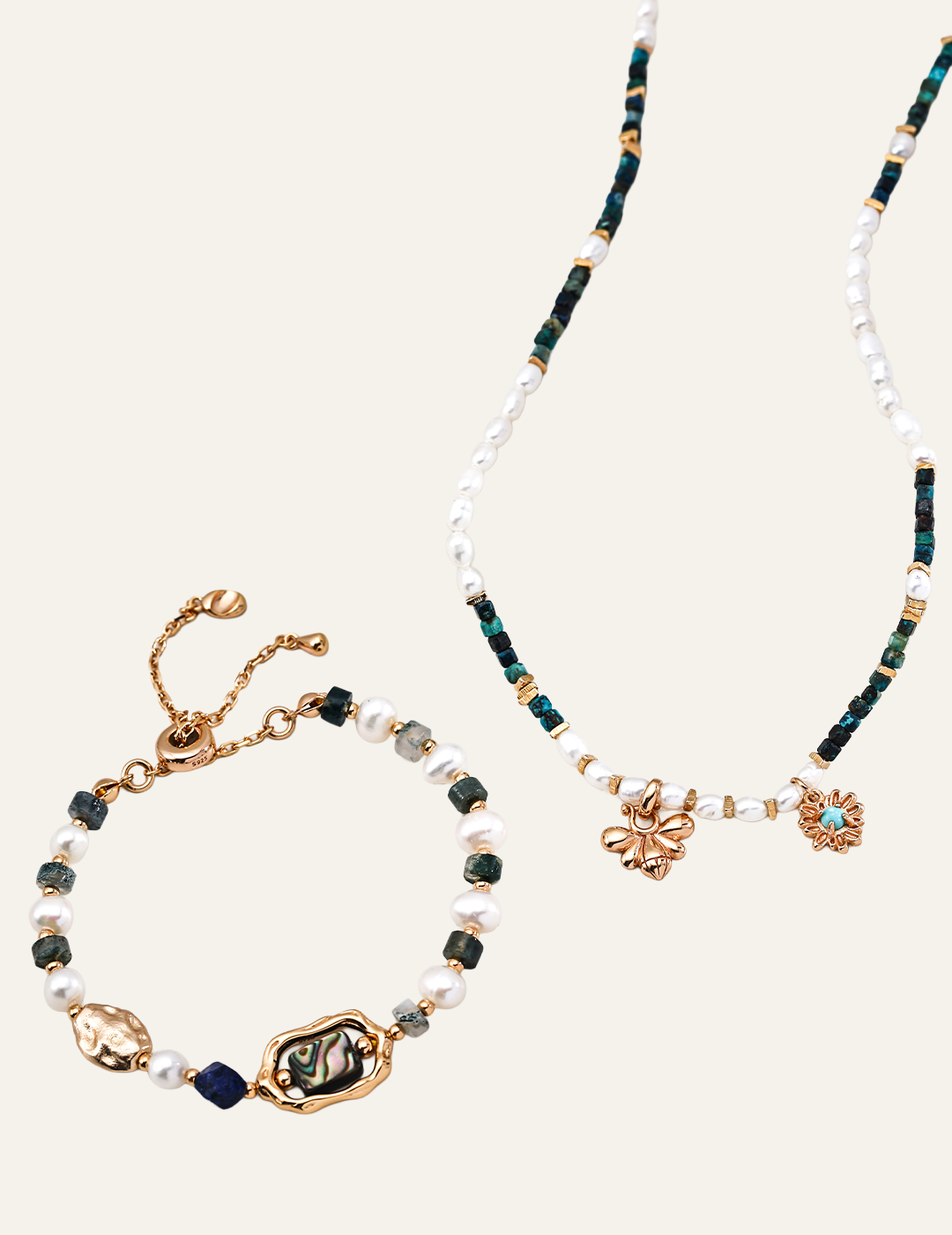 Éclat de Nature natural shine bracelet