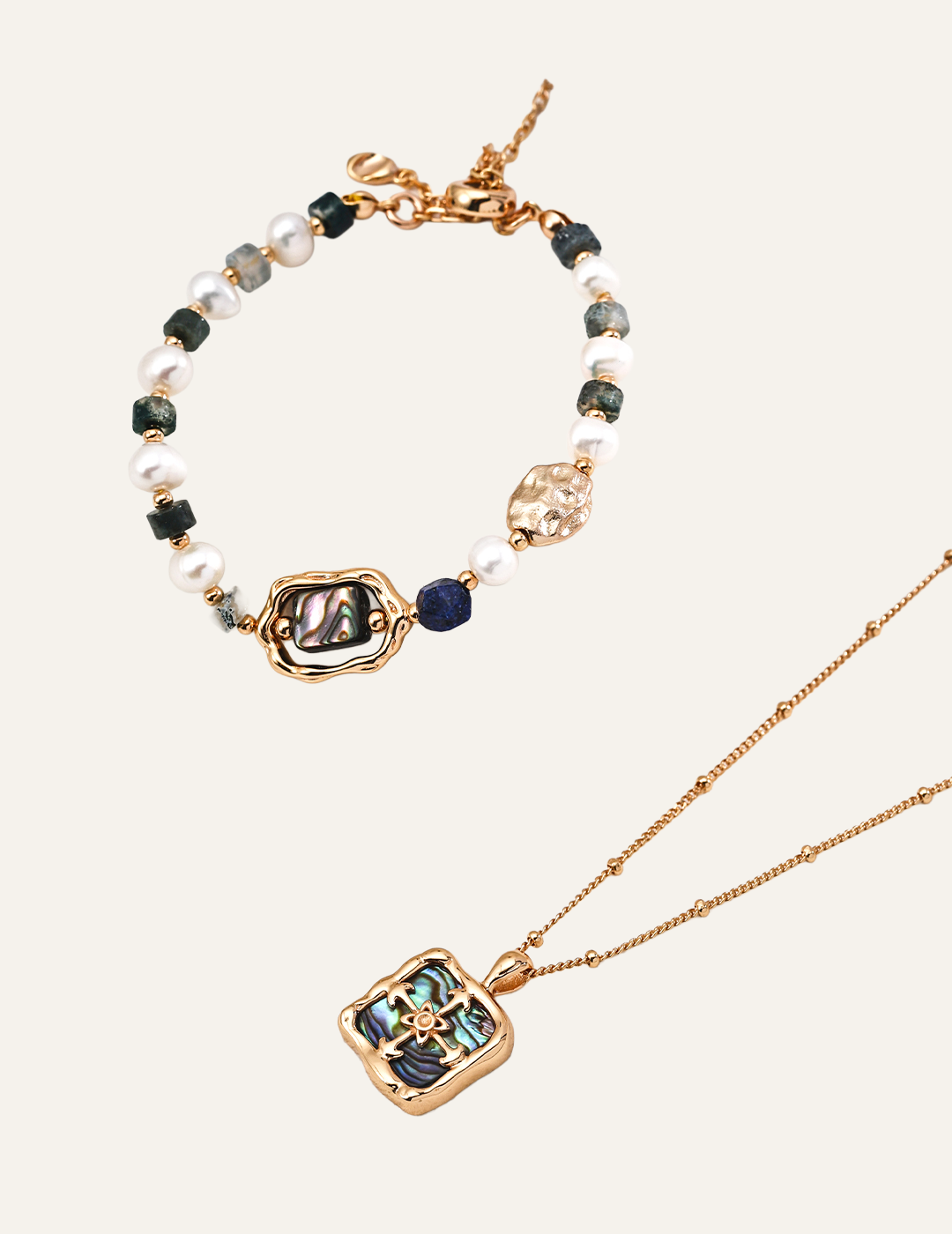 Éclat de Nature natural shine bracelet