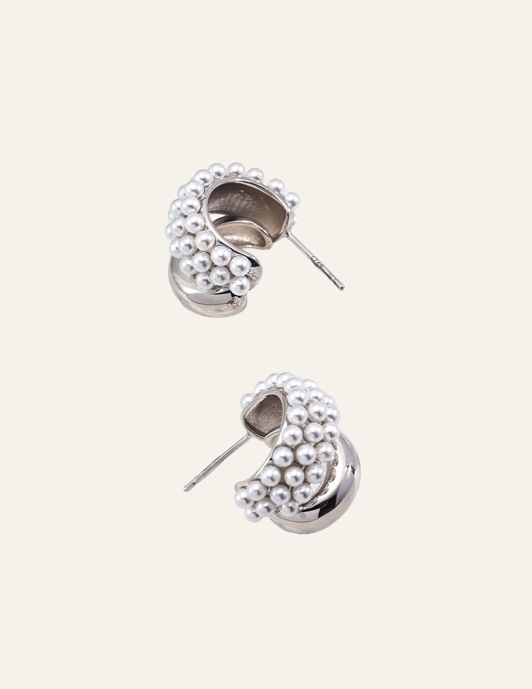 Luna Pearl Cascade Earrings
