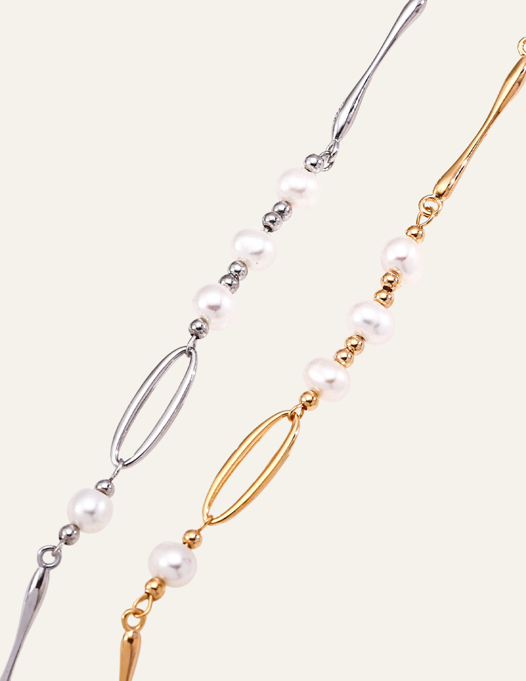 Perle Élégante Flowing Natural Pearl Necklace