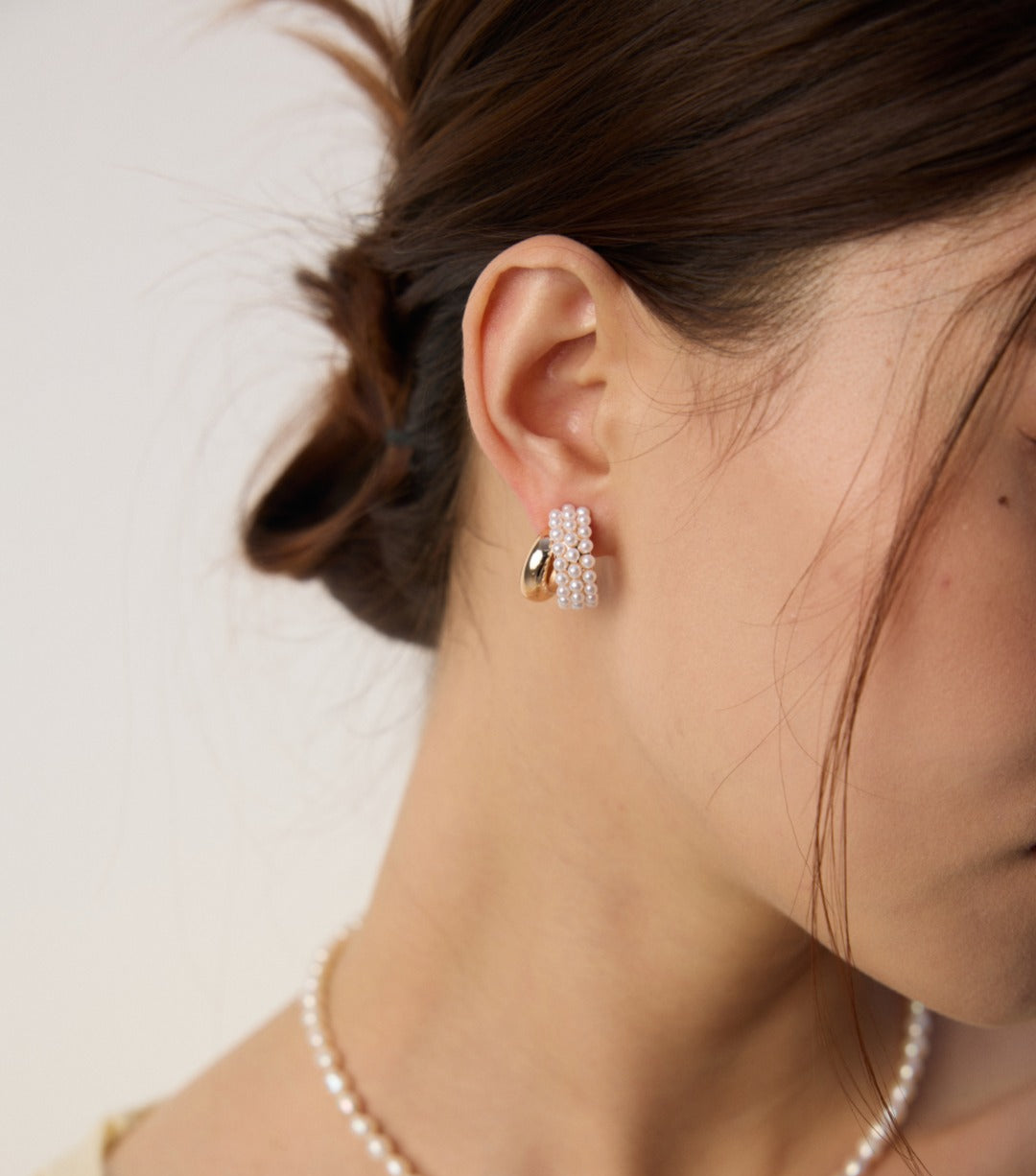 Luna Pearl Cascade Earrings