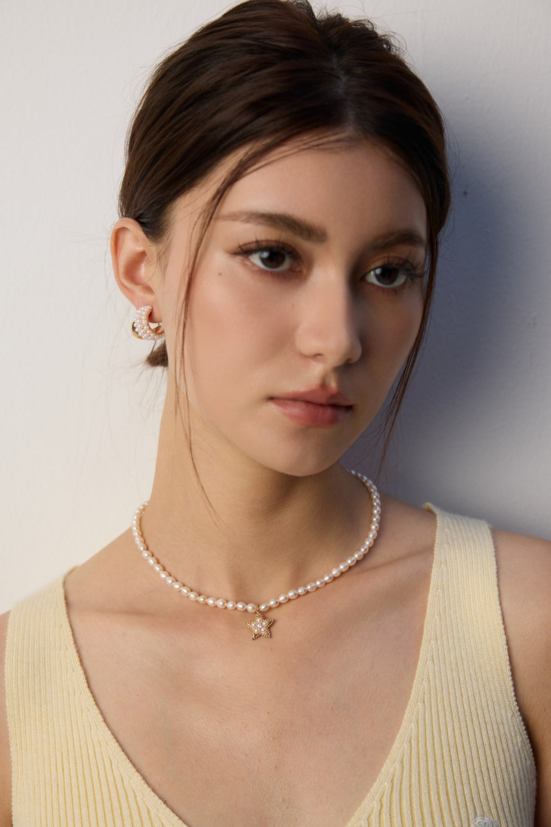 Luna Pearl Cascade Earrings