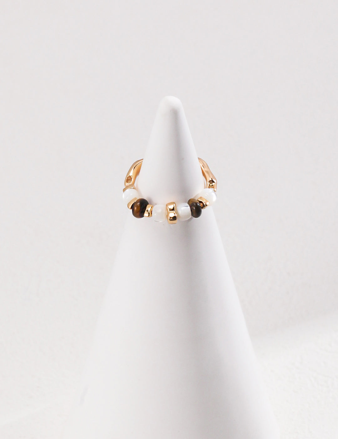 Bijou Tigre Ring Tiger's Eye Stone Sterling Silver Ring
