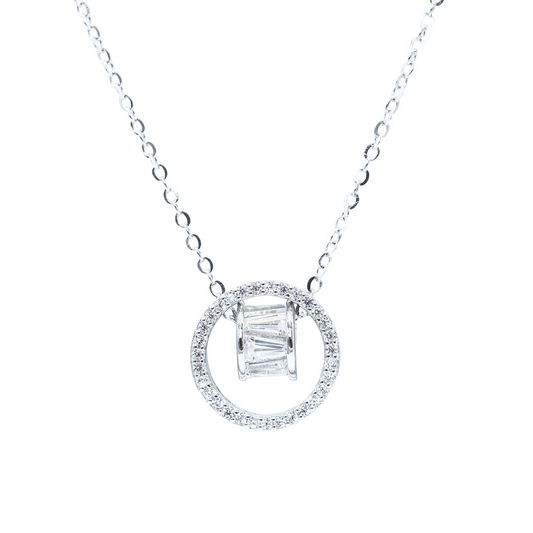 Luminous Circle Necklace
