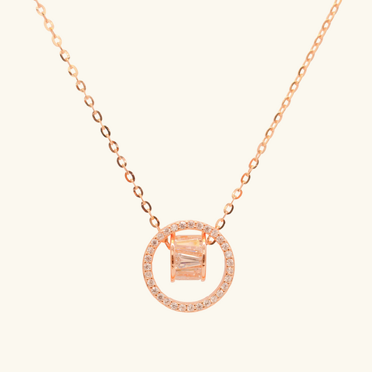 Luminous Circle Necklace