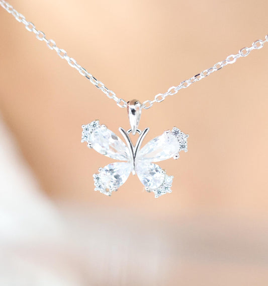 Butterfly Delight Pendant Necklace