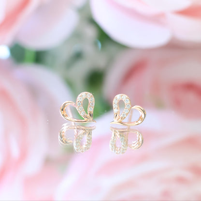 Heart Sparkle Earrings Heart Sparkle Earrings