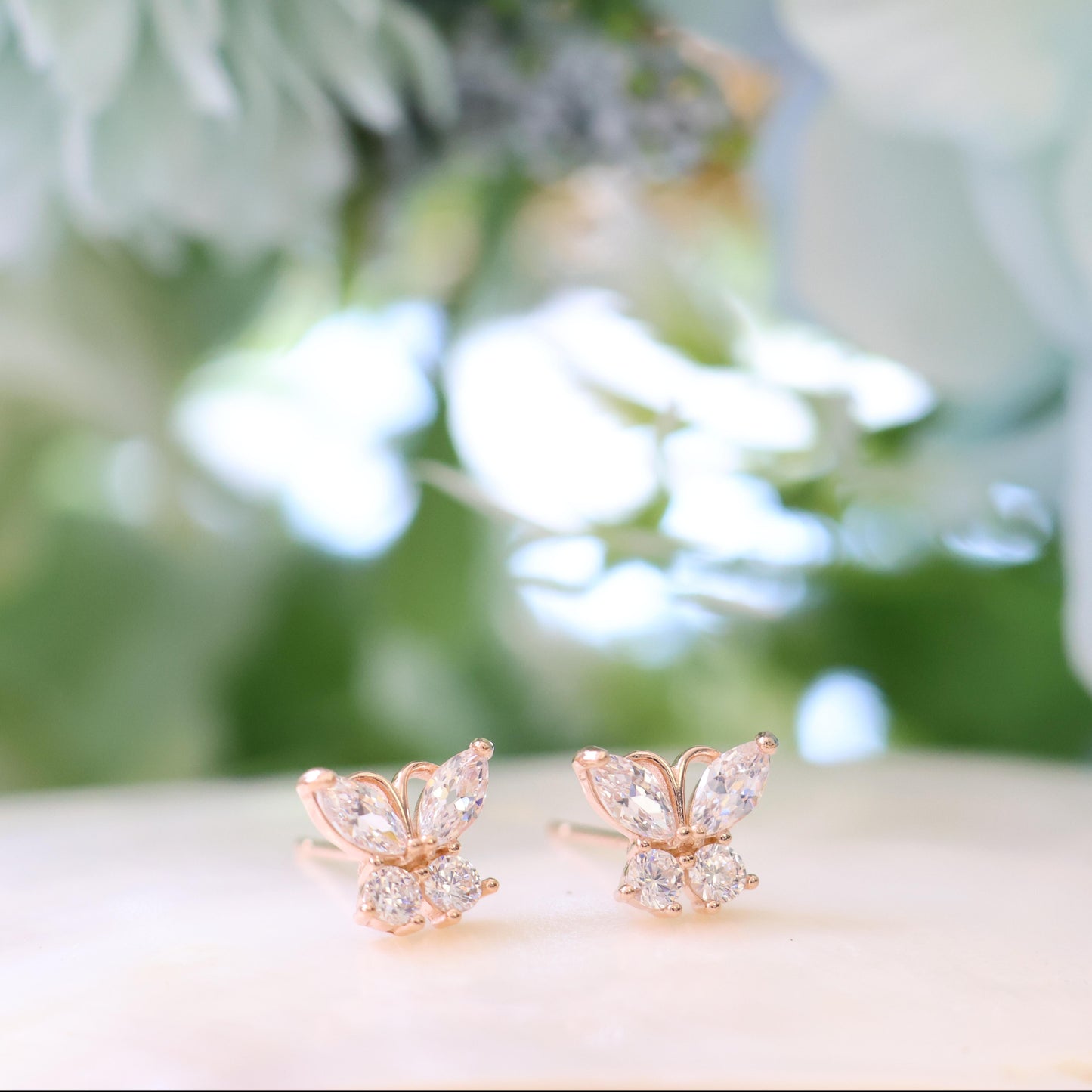 Luminous Flutter Earrings