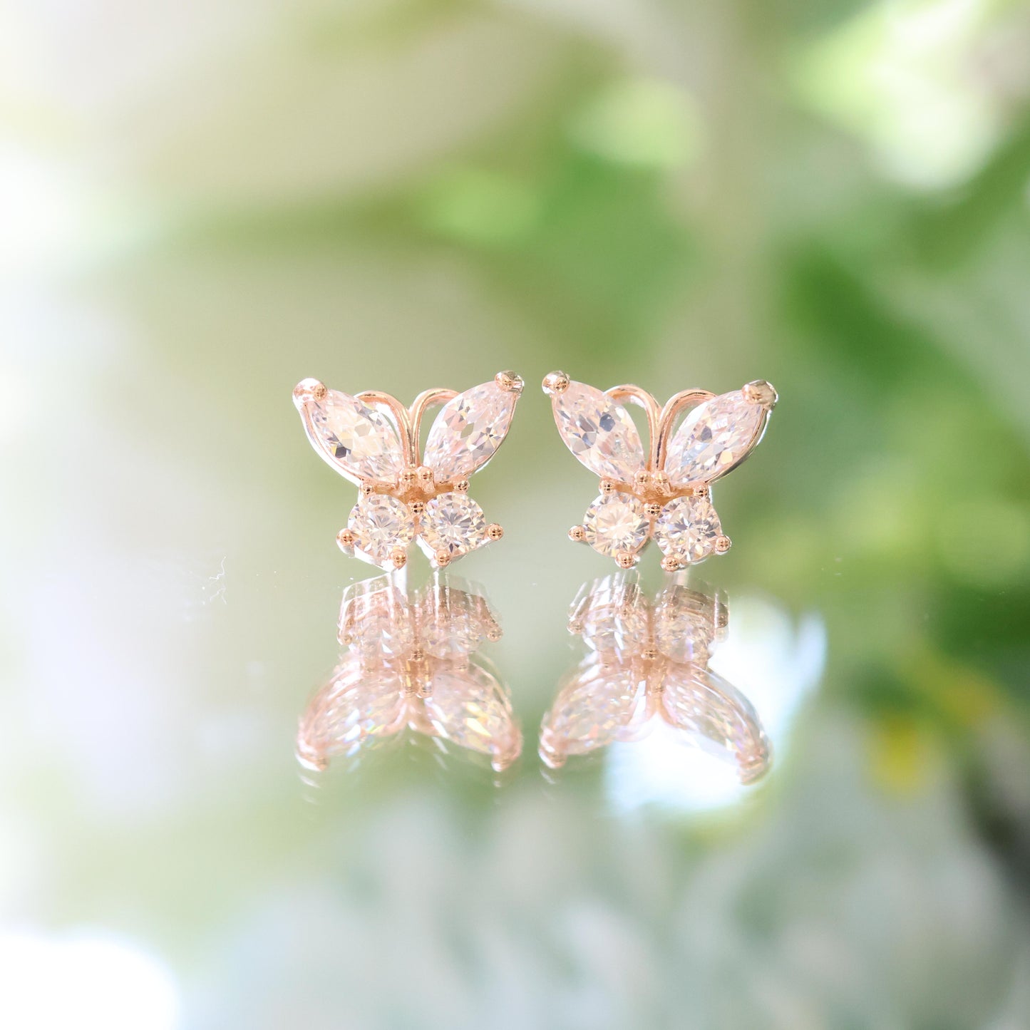 Luminous Flutter Earrings