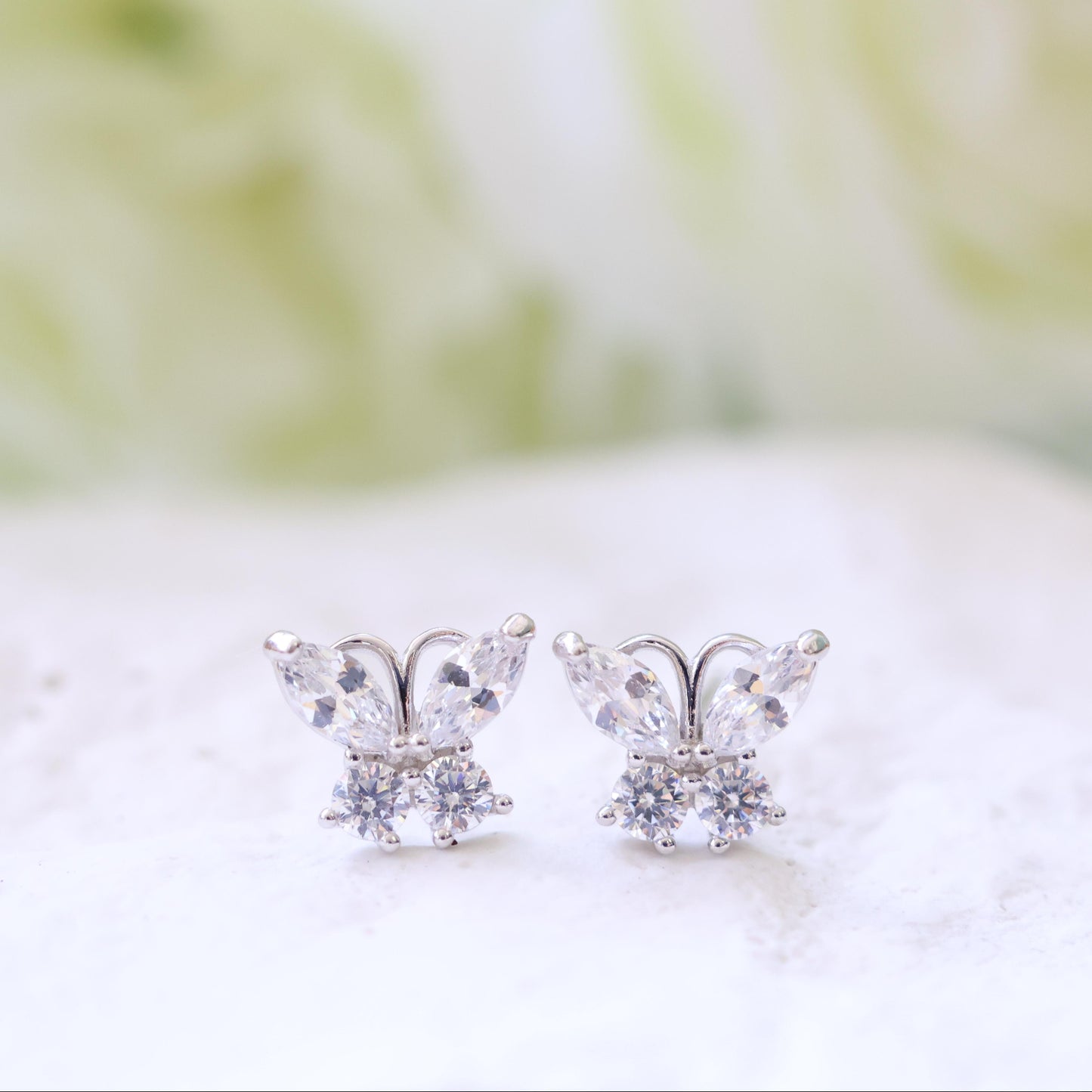Luminous Flutter Earrings