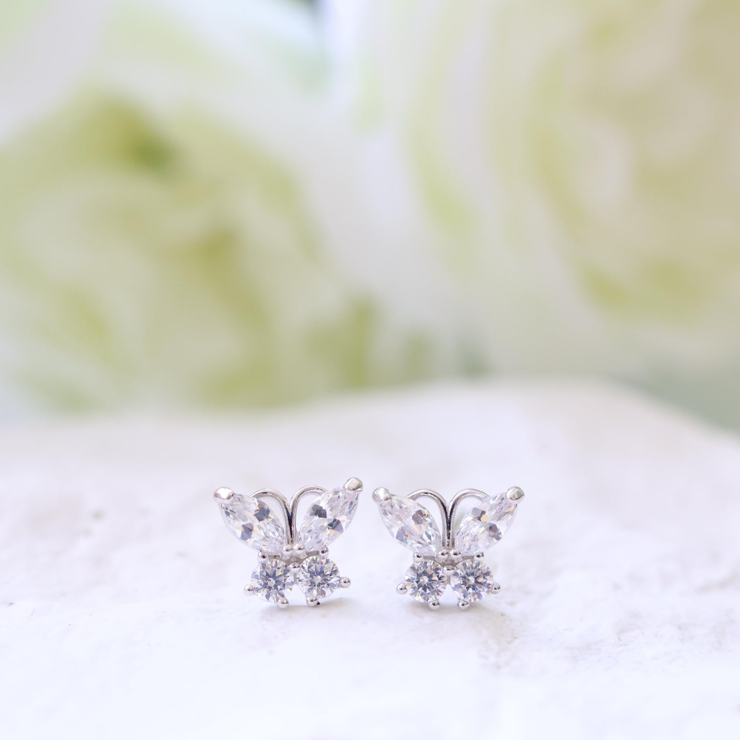 Luminous Flutter Earrings