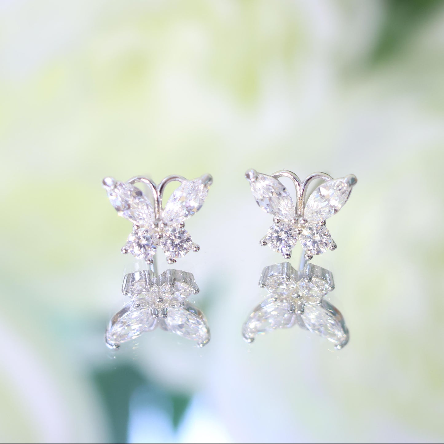 Luminous Flutter Earrings