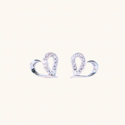 Heart Sparkle Earrings Heart Sparkle Earrings
