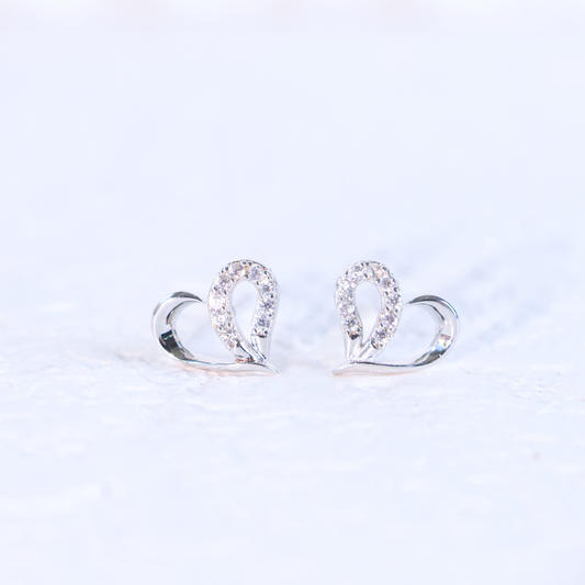 Heart Sparkle Earrings Heart Sparkle Earrings