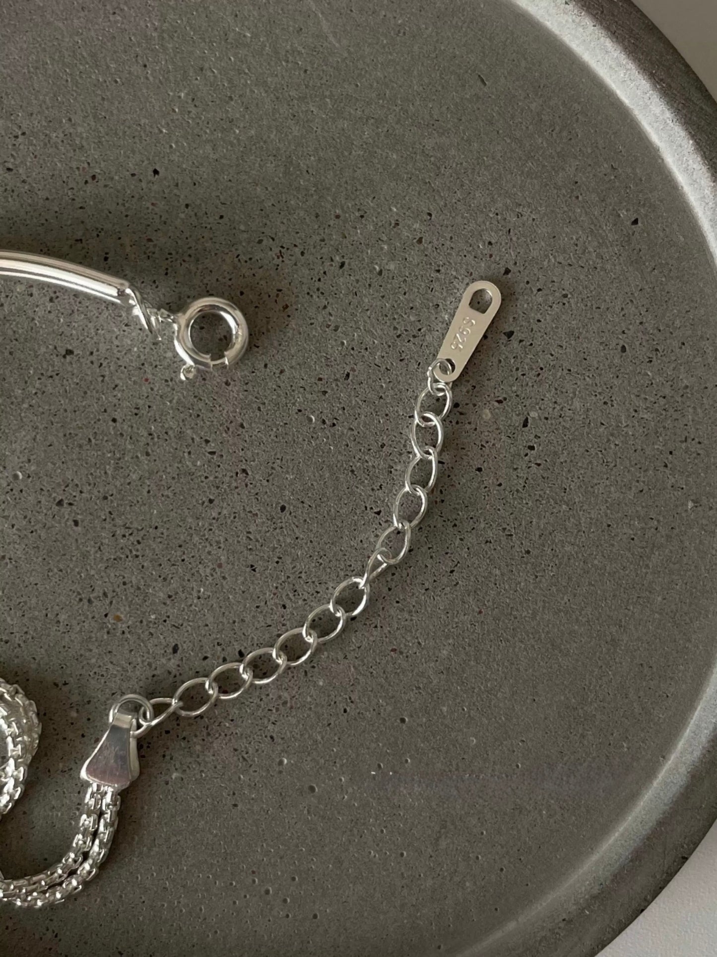 Fluid Bracelet Link Chain s925