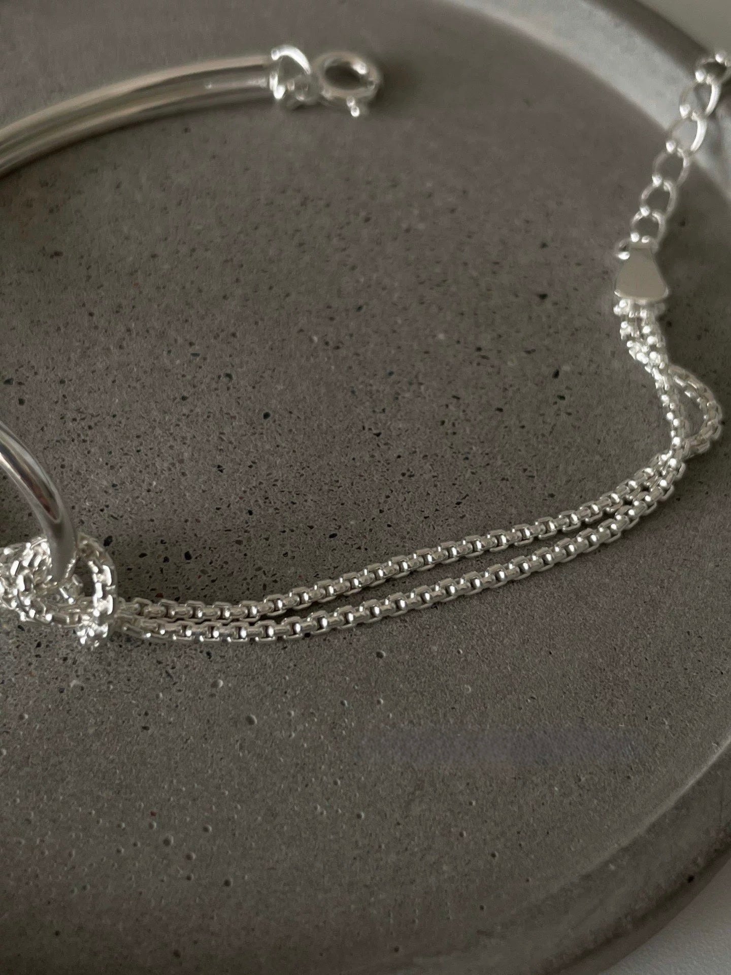 Fluid Bracelet Link Chain s925