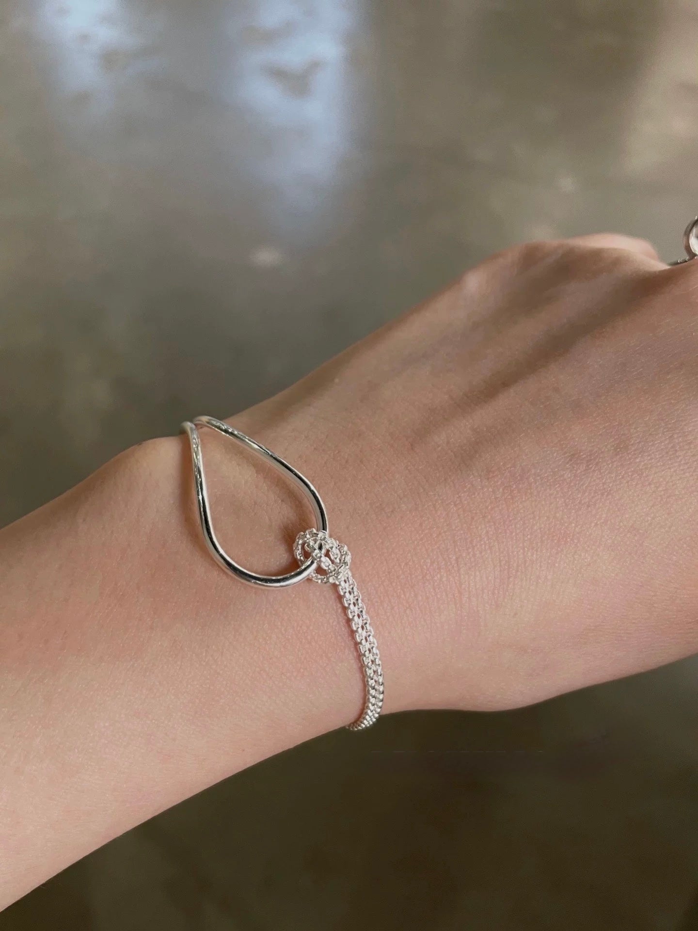 Fluid Bracelet Link Chain s925