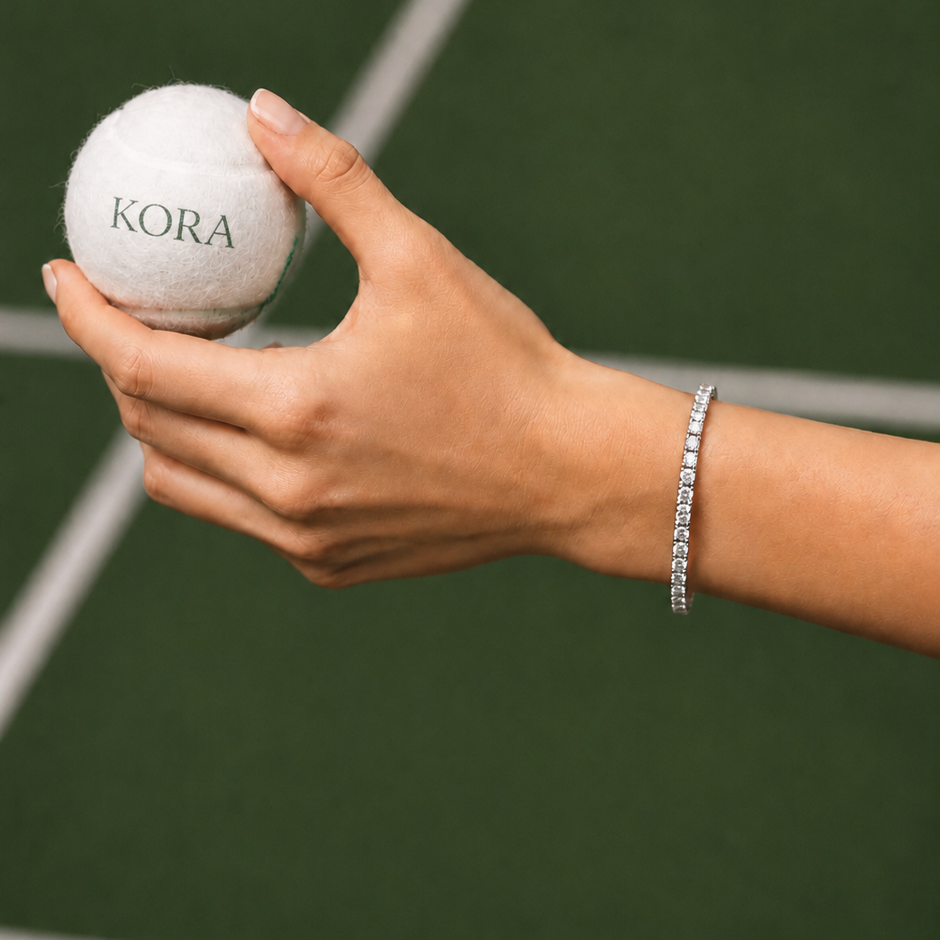 Lumière · Moissanite Tennis Bangle
