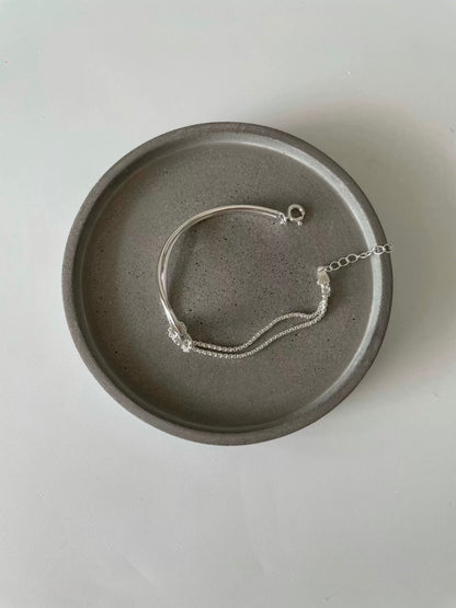 Fluid Bracelet Link Chain s925