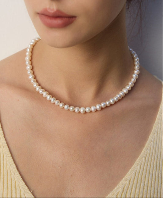 Perle d'Or natural pearl necklace 